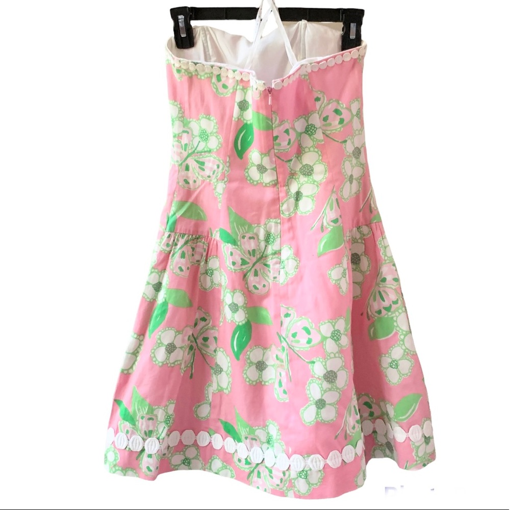 Lilly Pulitzer Strapless Floral Fit and Flare Mini Perfect for the season